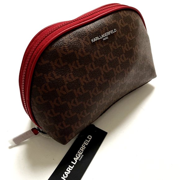 Karl Lagerfeld Bags Nwt Karl Lagerfeld Cosmetics Bag Toiletries Makeup Dome Signature Travel